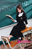 FUDOLL  #J19ヘッド 150cm Bカップ  シリコンヘッド＋TPEボディ 眉毛と睫毛植毛加工あり 等身大リアルラブドール