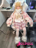 SHEDOLL 140cm Aカップ  洛小乙(luoxiaoyi)ヘッド  シリコンヘッド tpe製ボディ 等身大リアルラブドール
