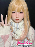 SHEDOLL 140cm Aカップ  洛小乙(luoxiaoyi)ヘッド  シリコンヘッド tpe製ボディ 等身大リアルラブドール