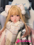 SHEDOLL 140cm Aカップ  洛小乙(luoxiaoyi)ヘッド  シリコンヘッド tpe製ボディ 等身大リアルラブドール
