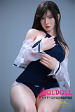 Irontechdoll 164cm Eカップ S1ヘッド シリコン製リアルラブドール 塗装加工あり 眉毛と睫毛植毛加工あり  リアルドール 等身大 ダッチワイフ