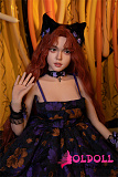 AXBDOLL シリコンヘッドGD09  tpeボディ140CM バスト中 ロリ系 等身大ラブドール