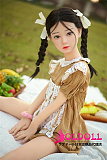 Sanmu doll 126cm AAカップ #S46ヘッド シリコンヘッド+TPEボディ ラブドール 人気ドール