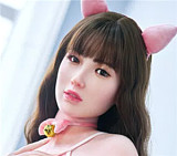 Irontechdoll 148cm Dカップ  绫奈(Lingnai)ヘッド シリコン製リアルラブドール 塗装加工あり 眉毛と睫毛植毛加工あり  リアルドール 等身大 ダッチワイフ