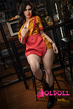 Irontechdoll 164cm Eカップ S19ヘッド シリコン製リアルラブドール 塗装加工あり 眉毛と睫毛植毛加工あり  リアルドール 等身大 ダッチワイフ