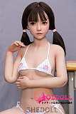 SHEDOLL 140cm Aカップ  洛伊(luoyi)ヘッド  シリコンヘッド tpe製ボディ 等身大リアルラブドール