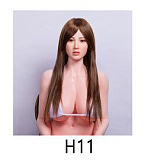 Irontechdoll 148cm Dカップ  绫奈(Lingnai)ヘッド シリコン製リアルラブドール 塗装加工あり 眉毛と睫毛植毛加工あり  リアルドール 等身大 ダッチワイフ
