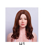 Irontechdoll 148cm Dカップ  绫奈(Lingnai)ヘッド シリコン製リアルラブドール 塗装加工あり 眉毛と睫毛植毛加工あり  リアルドール 等身大 ダッチワイフ