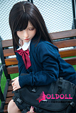 Irontechdoll 148cm Dカップ  绫奈(Lingnai)ヘッド シリコン製リアルラブドール 塗装加工あり 眉毛と睫毛植毛加工あり  リアルドール 等身大 ダッチワイフ