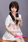 SHEDOLL 140cm Aカップ  洛伊(luoyi)ヘッド  シリコンヘッド tpe製ボディ 等身大リアルラブドール