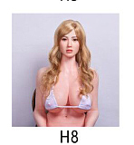 Irontechdoll 148cm Dカップ  绫奈(Lingnai)ヘッド シリコン製リアルラブドール 塗装加工あり 眉毛と睫毛植毛加工あり  リアルドール 等身大 ダッチワイフ