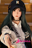 FUDOLL 148cm Dカップ #19ヘッド シリコンヘッド＋TPEボディ 眉毛と睫毛植毛加工あり 等身大リアルラブドール