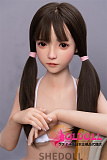 SHEDOLL 140cm Aカップ  洛伊(luoyi)ヘッド  シリコンヘッド tpe製ボディ 等身大リアルラブドール