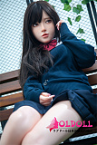 Irontechdoll 148cm Dカップ  绫奈(Lingnai)ヘッド シリコン製リアルラブドール 塗装加工あり 眉毛と睫毛植毛加工あり  リアルドール 等身大 ダッチワイフ