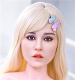 Irontechdoll 148cm Dカップ  绫奈(Lingnai)ヘッド シリコン製リアルラブドール 塗装加工あり 眉毛と睫毛植毛加工あり  リアルドール 等身大 ダッチワイフ
