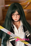 FUDOLL 148cm Dカップ #19ヘッド シリコンヘッド＋TPEボディ 眉毛と睫毛植毛加工あり 等身大リアルラブドール