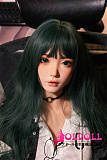 FUDOLL 148cm Dカップ #19ヘッド シリコンヘッド＋TPEボディ 眉毛と睫毛植毛加工あり 等身大リアルラブドール