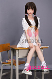 SHEDOLL 140cm Aカップ  洛伊(luoyi)ヘッド  シリコンヘッド tpe製ボディ 等身大リアルラブドール