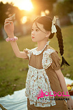 Sanmu doll 126cm AAカップ #S46ヘッド シリコンヘッド+TPEボディ ラブドール 人気ドール