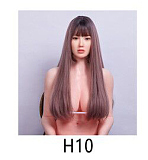 Irontechdoll 148cm Dカップ  绫奈(Lingnai)ヘッド シリコン製リアルラブドール 塗装加工あり 眉毛と睫毛植毛加工あり  リアルドール 等身大 ダッチワイフ