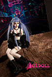 Mini Doll ミニドール 最新作 香波(xiangbo) パンク風  60cm シリコン製ドール  軽量化 1kg 収納が便利 使いやすい 普段は鑑賞用 小さいラブドール 女性素体 フィギュア cosplay