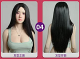 JYDOLL フルシリコン製ラブドール ヘッド玉珍(yuzhen) 168cm Eカップ スターメイク 睫毛と眉毛植毛あり