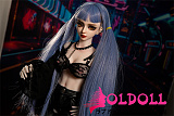 Mini Doll ミニドール 最新作 香波(xiangbo) パンク風  60cm シリコン製ドール  軽量化 1kg 収納が便利 使いやすい 普段は鑑賞用 小さいラブドール 女性素体 フィギュア cosplay