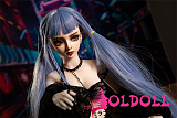 Mini Doll ミニドール 最新作 香波(xiangbo) パンク風  60cm シリコン製ドール  軽量化 1kg 収納が便利 使いやすい 普段は鑑賞用 小さいラブドール 女性素体 フィギュア cosplay