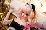 Mini Doll ミニドール 最新作 依璐璐(yilulu)  60cm シリコン製ドール  軽量化 1kg 収納が便利 使いやすい 普段は鑑賞用 小さいラブドール 女性素体 フィギュア cosplay