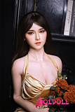 JYDOLL フルシリコン製ラブドール ヘッド淑雅(shuya) 168cm Eカップ スターメイク 睫毛と眉毛植毛あり