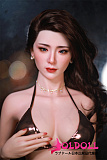 JYDOLL フルシリコン製ラブドール ヘッド玉珍(yuzhen) 168cm Eカップ スターメイク 睫毛と眉毛植毛あり