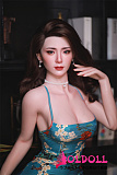 JYDOLL フルシリコン製ラブドール ヘッド玉珍(yuzhen) 168cm Eカップ スターメイク 睫毛と眉毛植毛あり