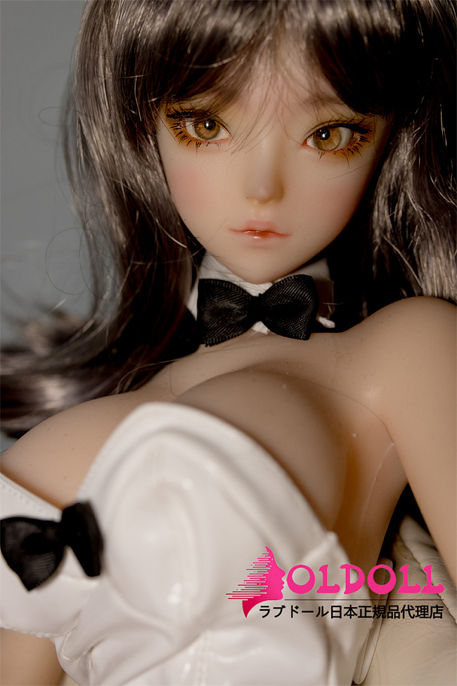 【宣伝画像と同じ衣装を付属します】JYDOLL シリコン製ラブドール #小菠萝ヘッド 62cm 1.8kg ミニドール