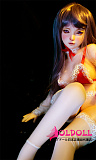 【宣伝画像と同じ衣装を付属します】JYDOLL シリコン製ラブドール #探春ヘッド 70cm ミニドール 3.3KG