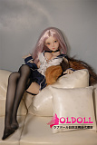 【宣伝画像と同じ衣装を付属します】JYDOLL シリコン製ラブドール #荔枝ヘッド 62cm 1.8kg ミニドール