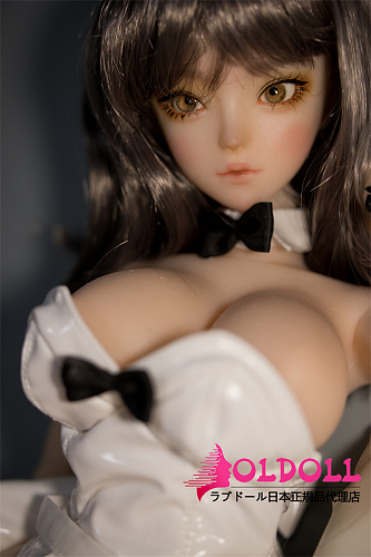 【宣伝画像と同じ衣装を付属します】JYDOLL シリコン製ラブドール #小菠萝ヘッド 62cm 1.8kg ミニドール