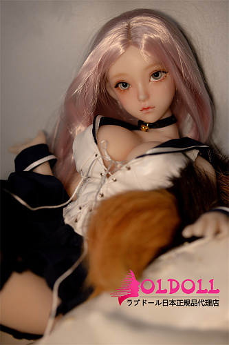 【宣伝画像と同じ衣装を付属します】JYDOLL シリコン製ラブドール #荔枝ヘッド 62cm 1.8kg ミニドール