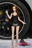 【宣伝画像と同じ衣装を付属します】JYDOLL シリコン製ラブドール #草莓（いちご）ヘッド 60cm ミニドール 2.5KG