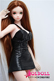【宣伝画像と同じ衣装を付属します】JYDOLL シリコン製ラブドール #草莓（いちご）ヘッド 60cm ミニドール 2.5KG