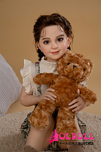 AXBDOLL 掲載画像シリコンヘッドGB20+100CM AAカップ（バスト平ら） tpeボディ ロリ系ミニドール 等身大ラブドール