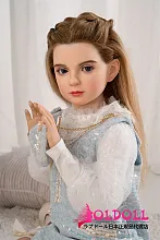 AXBDOLL 掲載画像シリコンヘッドGC01+100CM AAカップ（バスト平ら） tpeボディ ロリ系ミニドール 等身大ラブドール