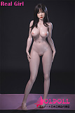 Real girl 163cm Fカップ 巨乳 D2ヘッド 宣伝画像フルシリコンドール 口開閉機能 リアルな口腔構造あり 電動機能選択可能 等身大リアルラブドール