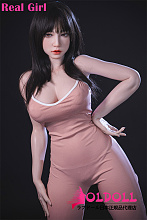 Real girl 163cm Fカップ 巨乳 D2ヘッド 宣伝画像フルシリコンドール 口開閉機能 リアルな口腔構造あり 電動機能選択可能 等身大リアルラブドール