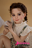 AXBDOLL 掲載画像シリコンヘッドGB20+100CM AAカップ（バスト平ら） tpeボディ ロリ系ミニドール 等身大ラブドール