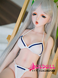Mini Doll ミニドール 最新作 60cm 艾莉（aili） シリコン製ドール 軽量化 1kg 収納が便利 使いやすい 普段は鑑賞用 小さいラブドール 女性素体 フィギュア cosplay
