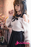 FUDOLL  150cm Bカップ  #J19ヘッド シリコンヘッド＋TPEボディ 眉毛と睫毛植毛加工あり 等身大リアルラブドール