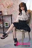 FUDOLL  150cm Bカップ  #J19ヘッド シリコンヘッド＋TPEボディ 眉毛と睫毛植毛加工あり 等身大リアルラブドール