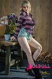 Irontechdoll 165cm Gカップ S22ヘッド シリコン製リアルラブドール 塗装加工あり 眉毛と睫毛植毛加工あり  リアルドール 等身大 ダッチワイフ