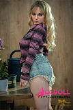Irontechdoll 165cm Gカップ S22ヘッド シリコン製リアルラブドール 塗装加工あり 眉毛と睫毛植毛加工あり  リアルドール 等身大 ダッチワイフ