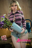 Irontechdoll 165cm Gカップ S22ヘッド シリコン製リアルラブドール 塗装加工あり 眉毛と睫毛植毛加工あり  リアルドール 等身大 ダッチワイフ